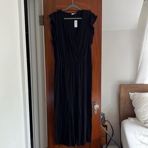 Gap flutter sleeve jumpsuit